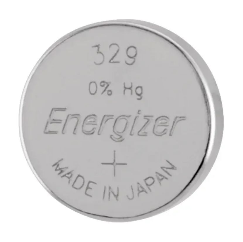 Energizer Button Battery, 1.55V, 7.9mm Diameter