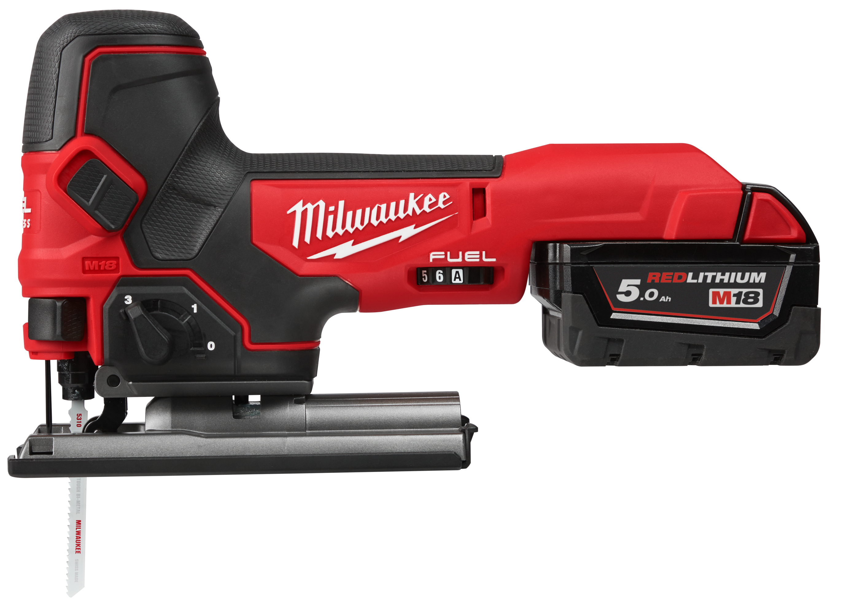 Milwaukee M18 FBJS-502X M18FBJS-502X Cordless Jigsaw, 18V, Cordless