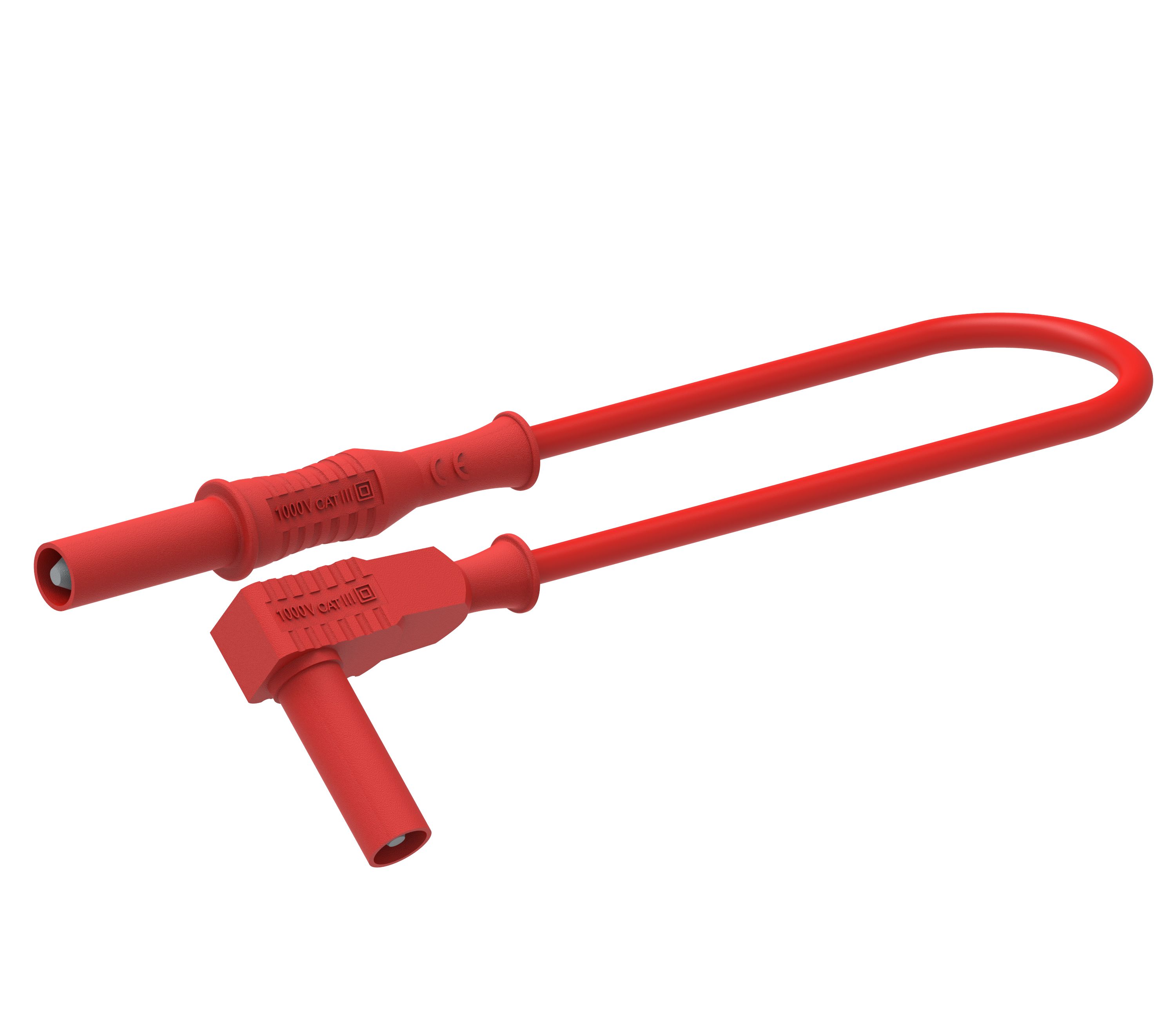 Electro PJP Test lead, 12A, 1kV, Red