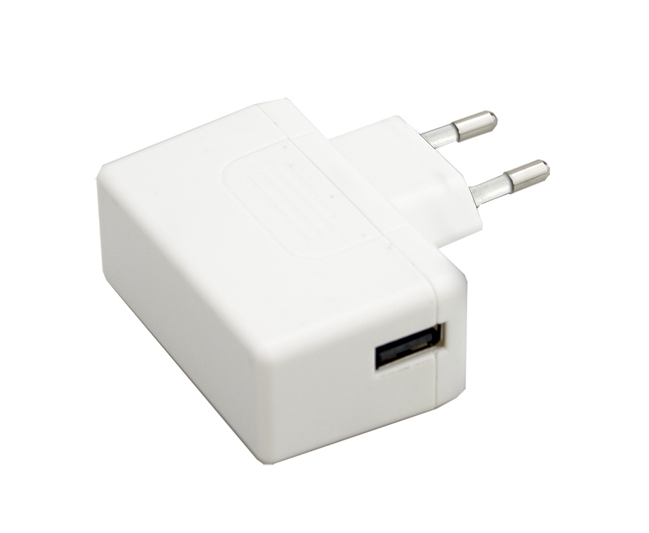 MEAN WELL 12W Plug-In AC/DC Adapter 5V dc Output, 2.4A Output