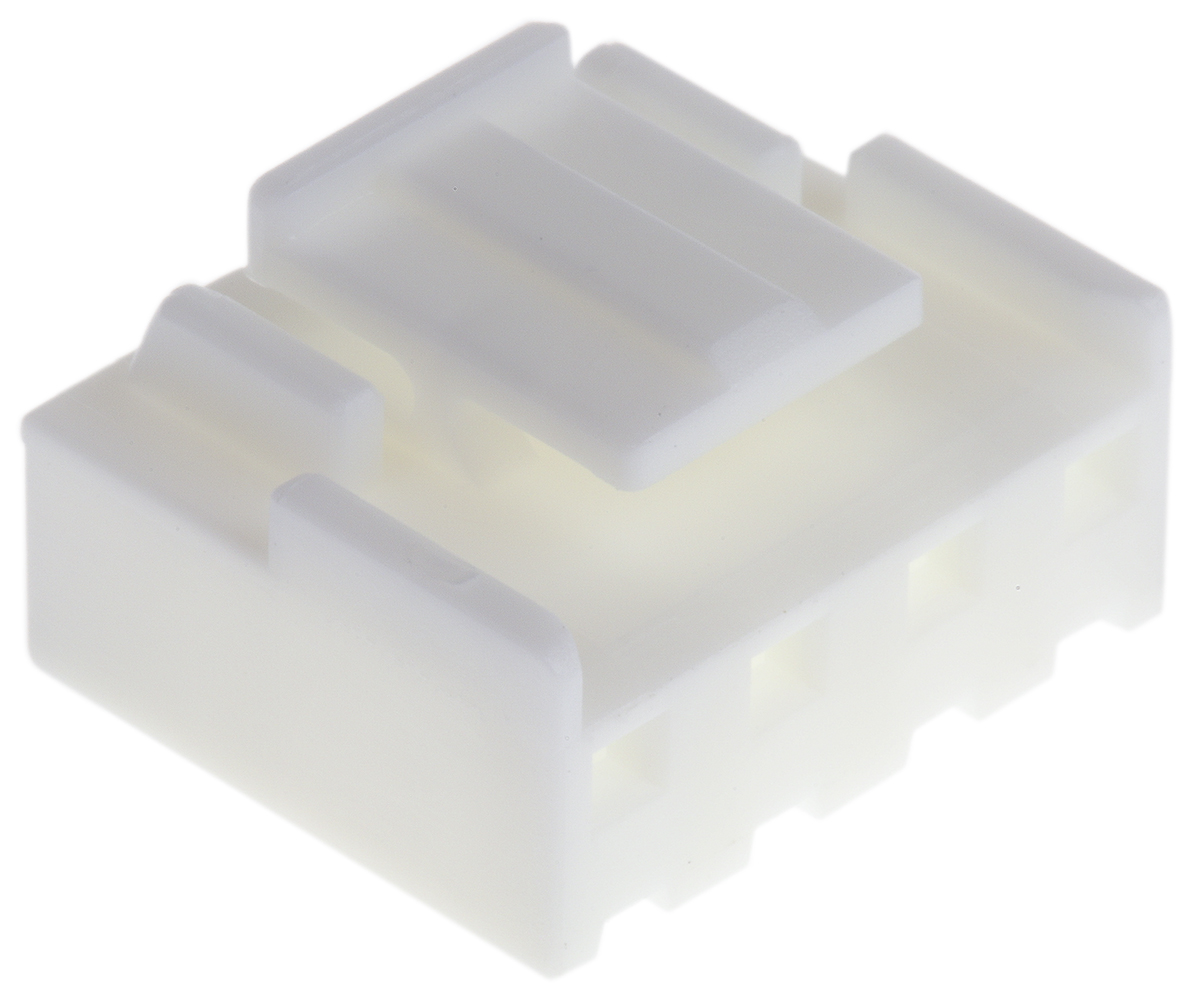 TE Connectivity, Economy Power Male Connector Housing, 3.96mm Pitch, 4 Way, 1 Row