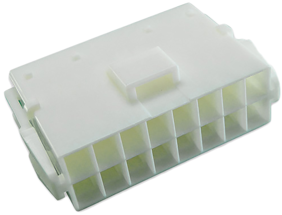 JST Female Connector Housing, 16 Way, 2 Row
