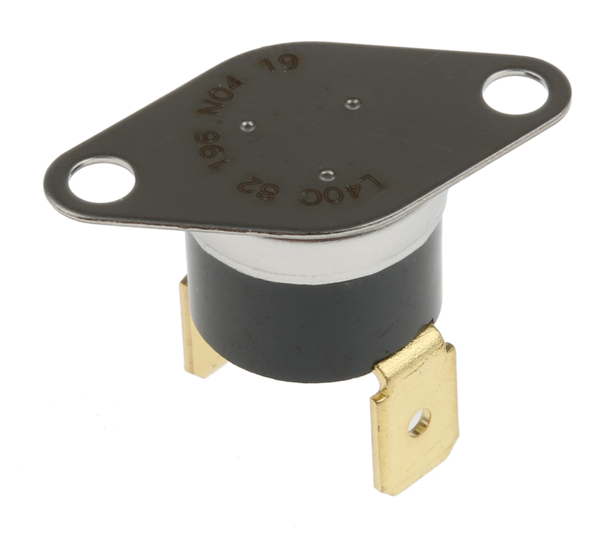 Honeywell Bi-Metallic Thermostat, Opens at +40°C, Closes at 25°C, +150°C Max, NC, Automatic Reset, Bracket Mount