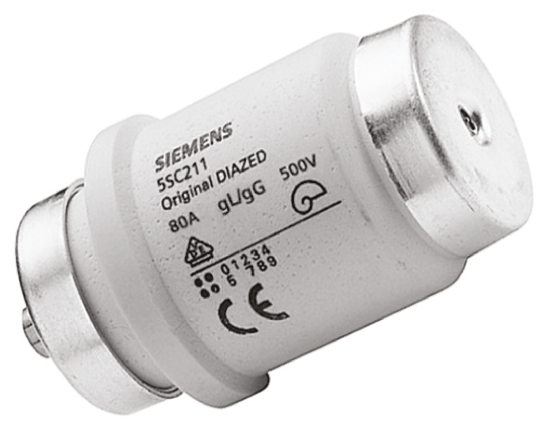 Siemens 80A DIV Diazed Fuse, gG, 500V ac