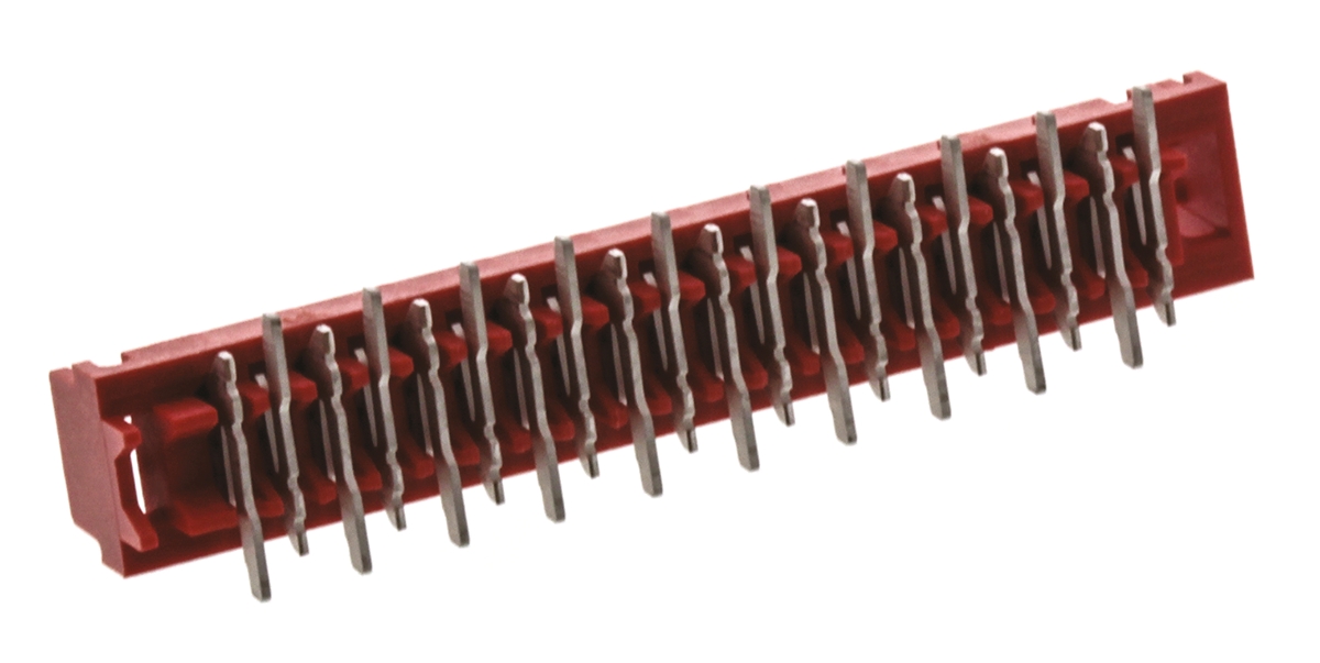TE Connectivity Micro-MaTch Series Straight Surface Mount PCB Socket, 20-Contact, 2-Row, 2.54mm Pitch, Solder