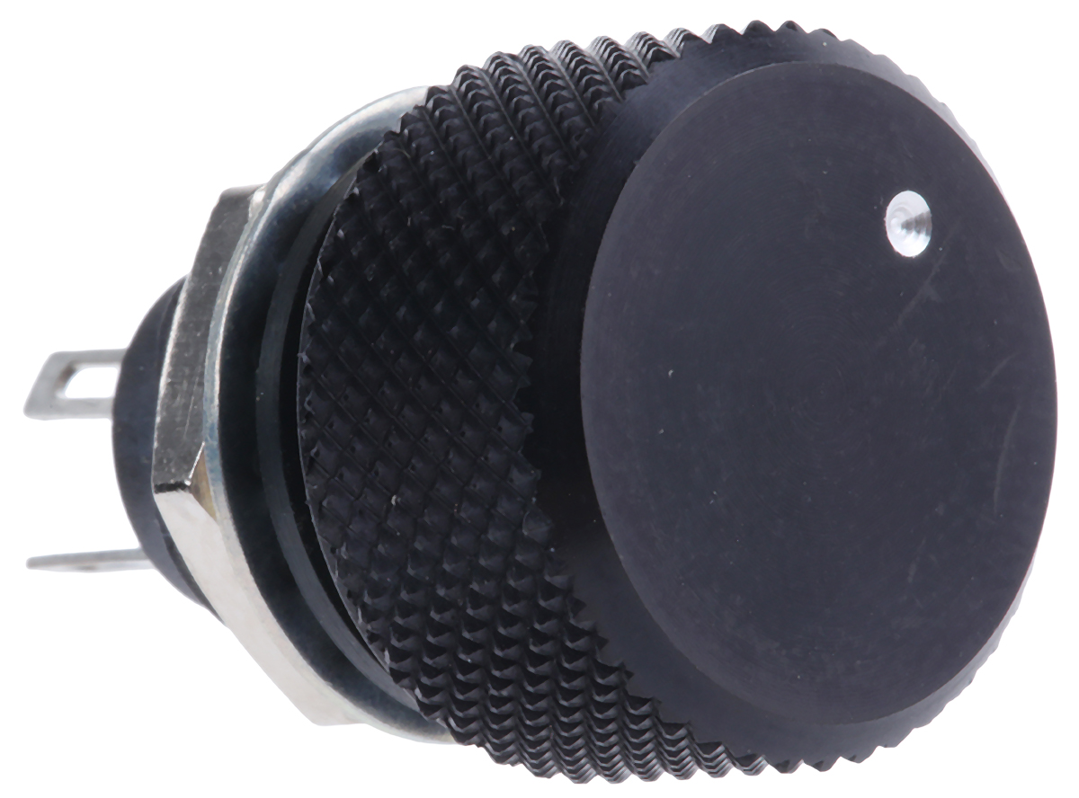 Vishay P16 47kΩ Rotary Potentiometer 1-Gang Panel Mount, P16NM473MAB15