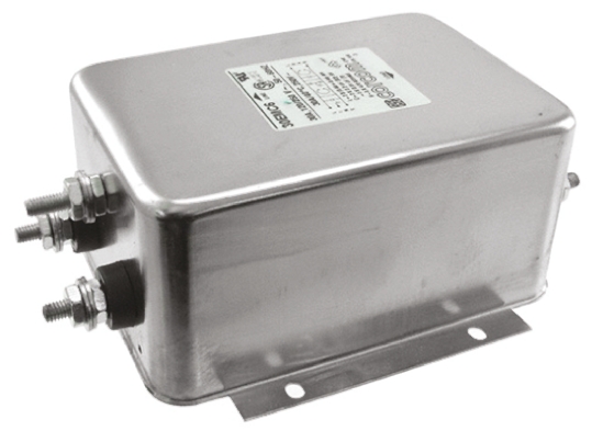 TE Connectivity, Corcom EMC 30A 250 V ac, Flange Mount RFI Filter, Threaded Bolt, Single Phase