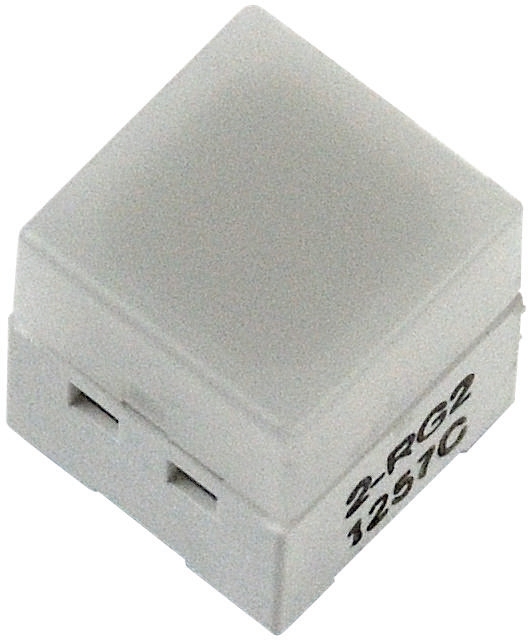 Omron IP00 White Cap Tactile Switch, SPST 50 mA @ 24 V dc
