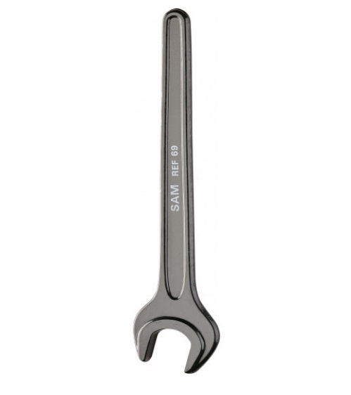 SAM Open-end Wrench, 737 mm Overall, 90mm Jaw Capacity