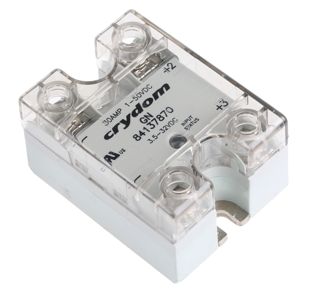 Sensata Crydom 8413 Series Solid State Relay, 30 A dc Load, Panel Mount, 50 V dc Load, 32 V dc Control