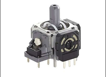 Alps Alpine 2-Axis Joystick Switch Lever, Momentary