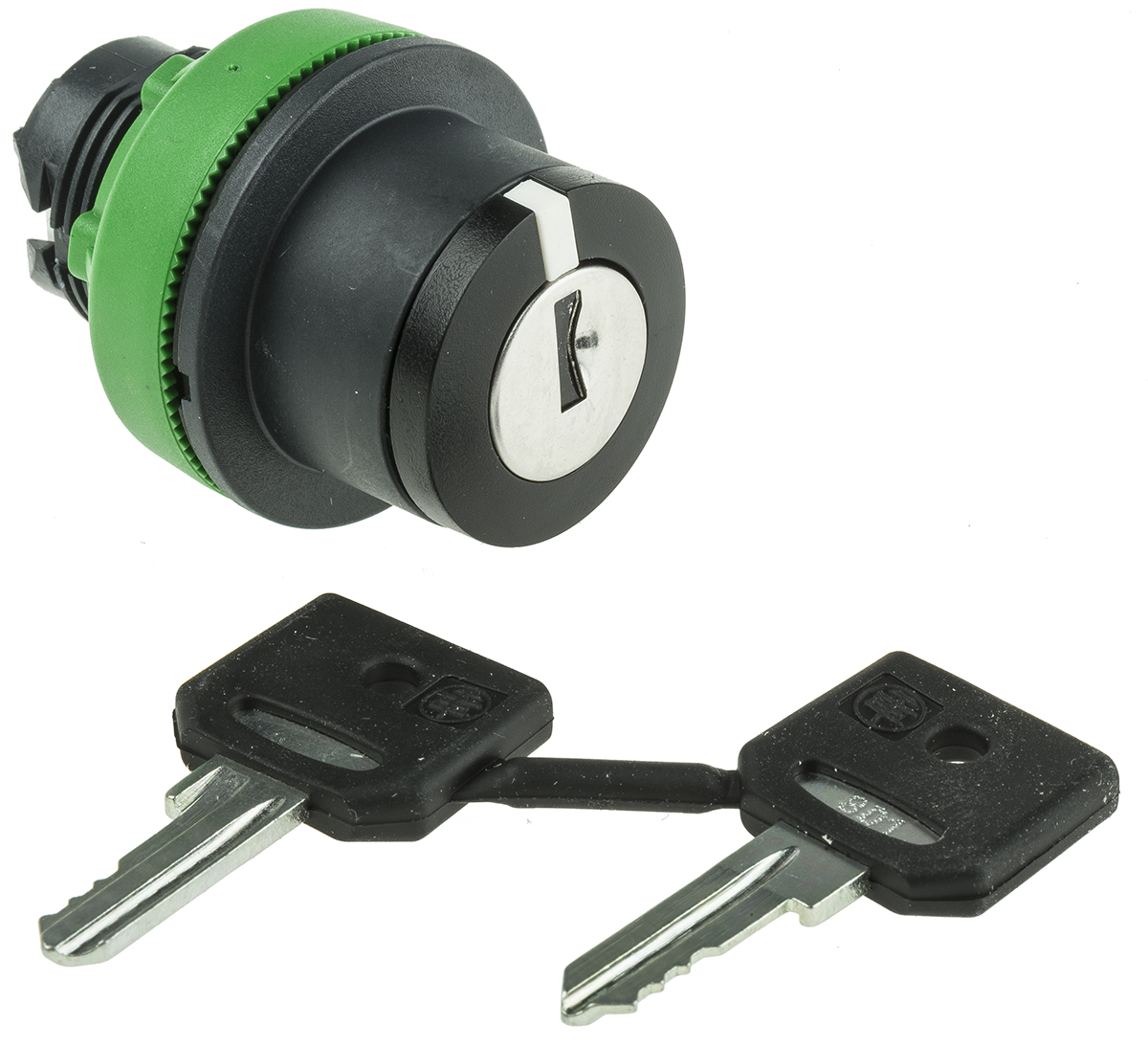 Schneider Electric Harmony XB5 3-position Key Switch Head, Latching, 30mm Cutout