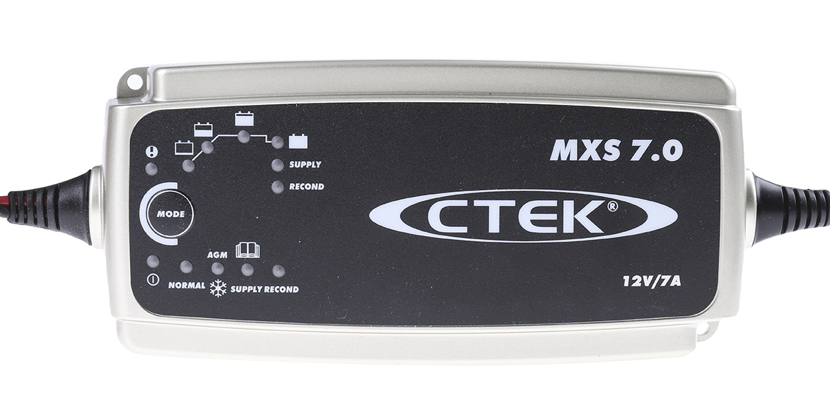 CTEK MXS 7.0 Battery Charger For Lead Acid 12 V 12V 7A with EU plug