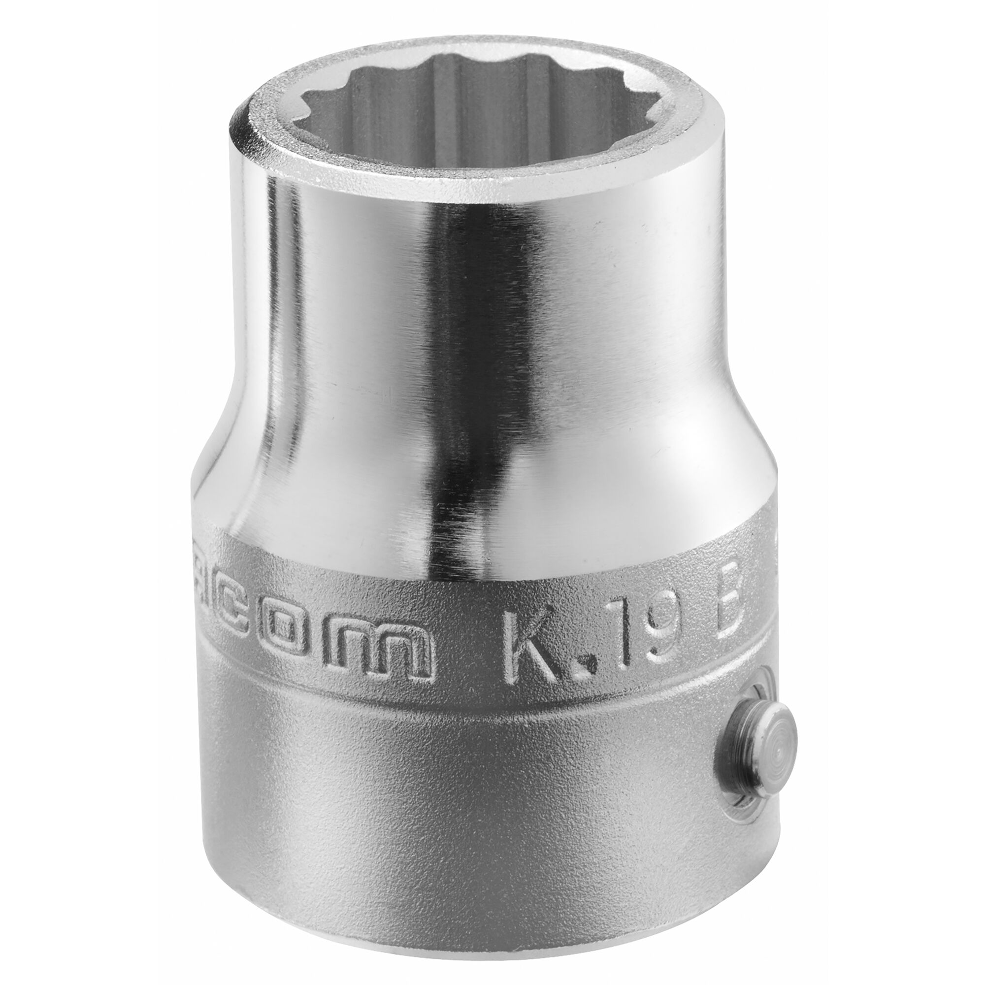 Facom 3/4 in Drive 19mm Standard Socket, 12 point, 51 mm Overall Length