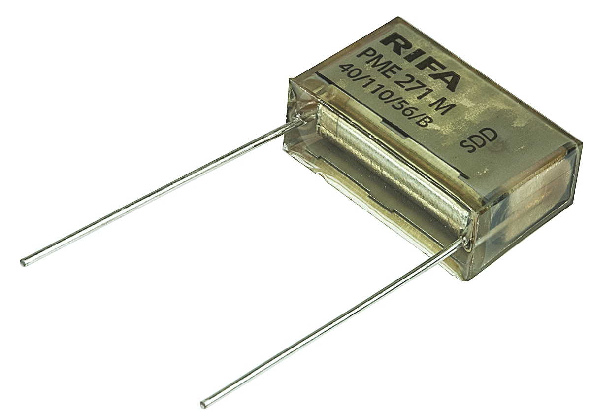 KEMET PME271 Paper Capacitor, 275V ac, ±10%, 150nF, Through Hole