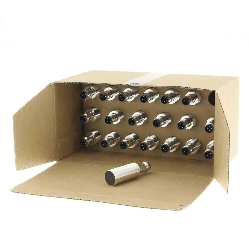 Omron Inductive Threaded Barrel Proximity Sensor, M18, 8 mm Detection, PNP NO, 10 → 30 V dc