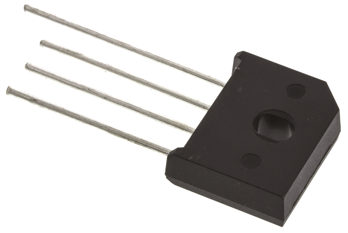 Vishay Bridge Rectifier, 8A, 400V, 4-Pin