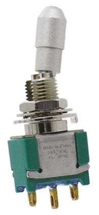 TE Connectivity Toggle Switch, Panel Mount, On-(On), SPDT, Solder Terminal