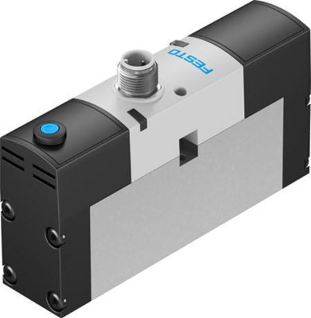 Festo 5/2 Monostable Solenoid Valve - Electrical VSVA-B-M52-AH-A1-1R5L Series, 534555