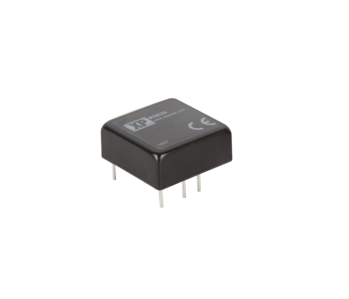 XP Power RDE20 DC-DC Converter, 15V dc/ 1.33A Output, 13 → 70 V dc Input, 20W, Through Hole, +100°C Max Temp