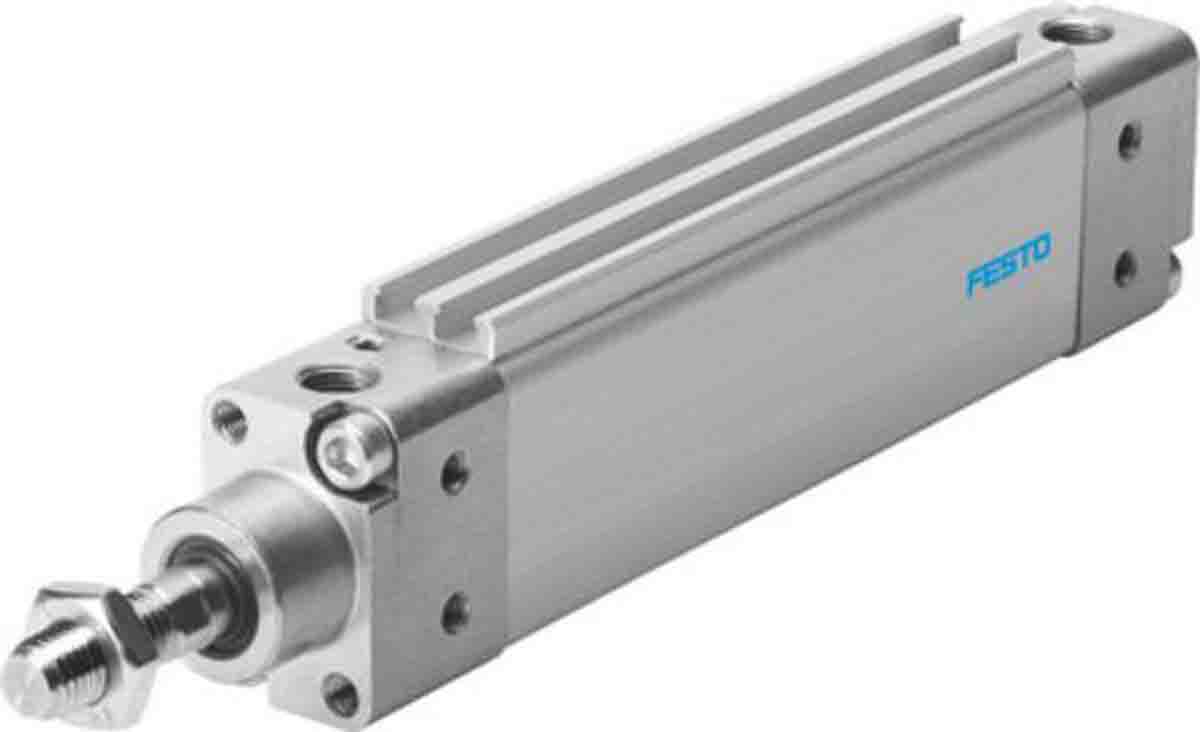 Festo Pneumatic Compact Cylinder - 151139 20 mm Bore, 125 mm DZH-20-125-PPV-A Series, Double Acting Acting