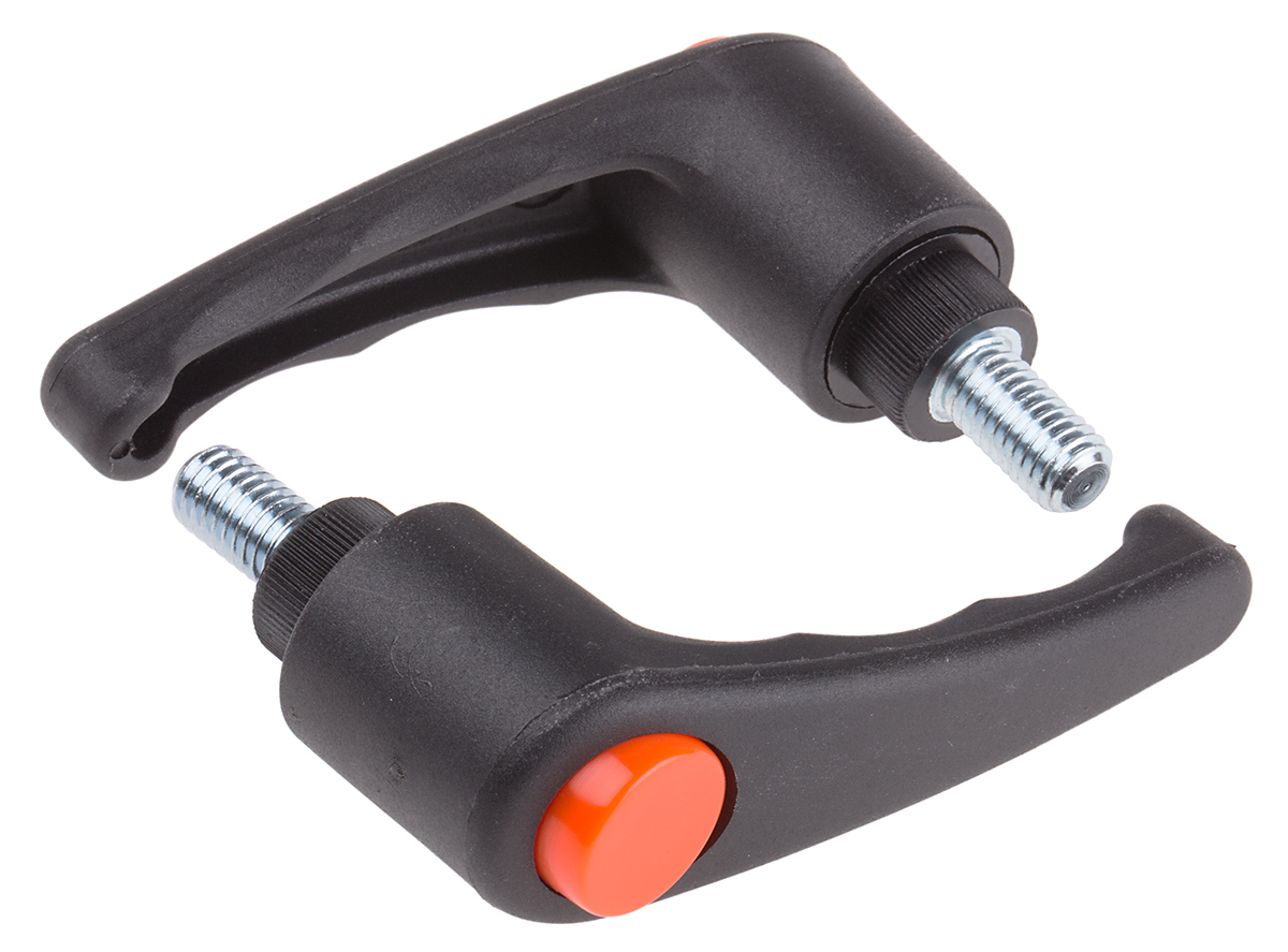 RS PRO Clamping Lever, M8 x 15mm
