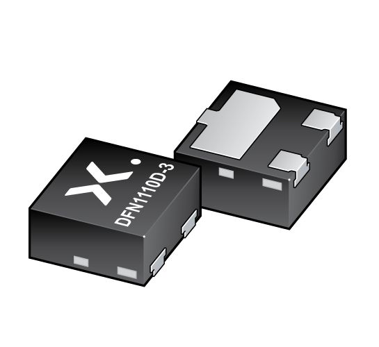 Nexperia PESD2CANFD24U-QBZ, Bi-Directional ESD Protection Diode DFN1110D-3