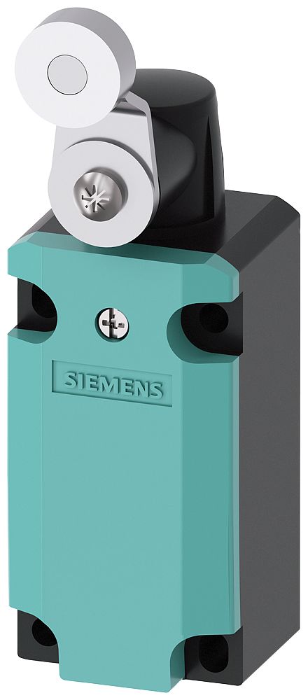 Siemens 3SE5 Series Roller Lever Limit Switch, 1NC/1NO, IP66, IP67, Metal Housing, 400V ac Max, 6A Max