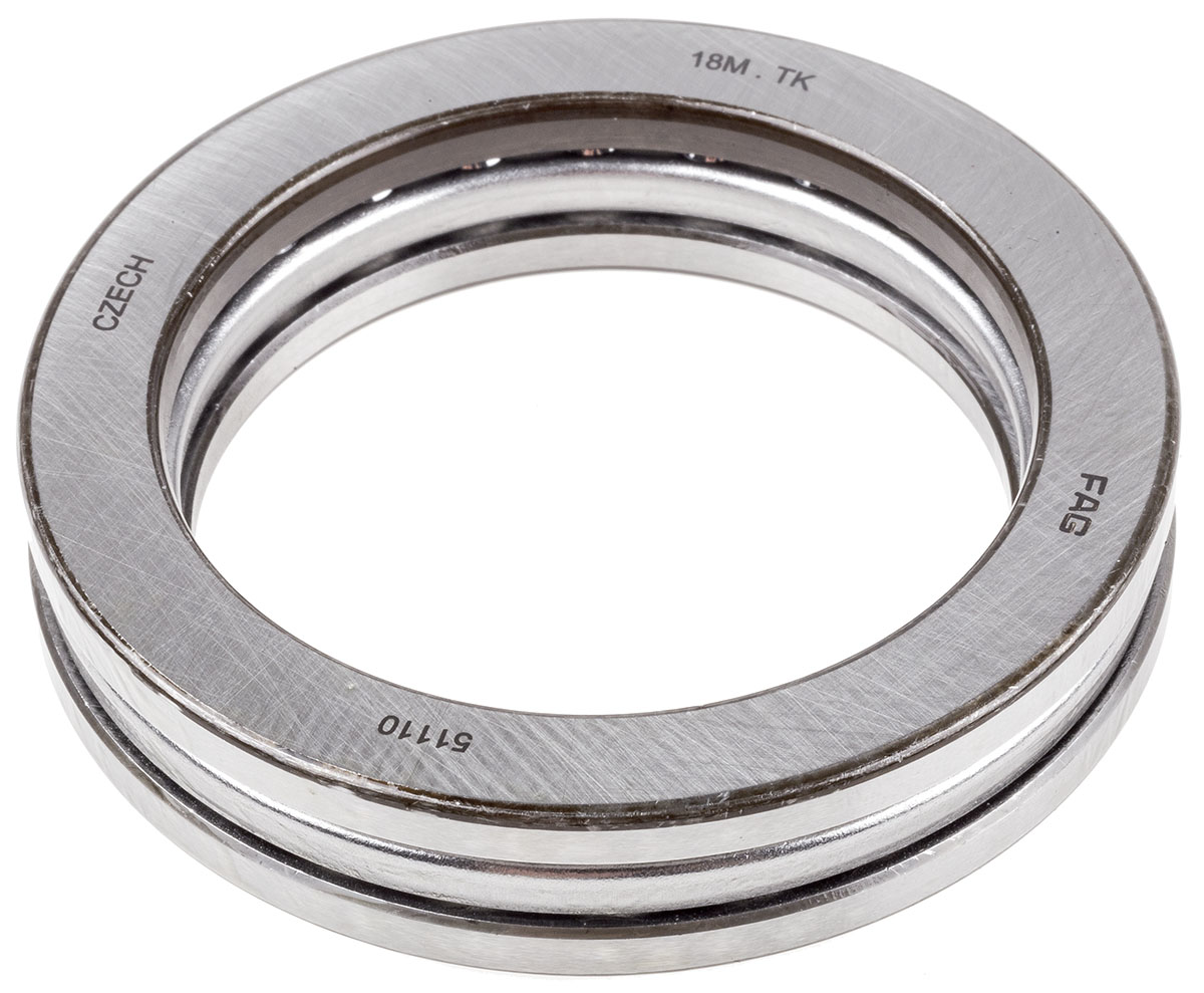 FAG 51110 1 Row Ball Bearing - 50 mm ID, 70 mm OD