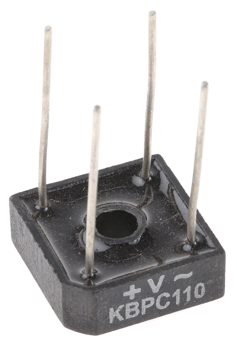 Vishay Bridge Rectifier, 3A, 1000V, 4-Pin