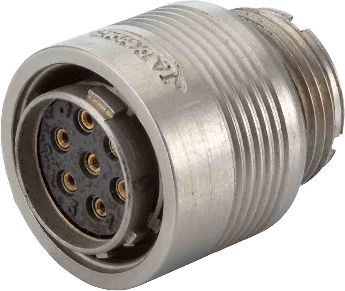Jaeger Circular Connector, 4 Contacts, Cable, Miniature Connector, Plug, Male, IP65, 5308 Series