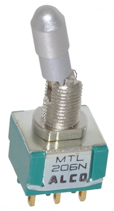TE Connectivity Toggle Switch, Panel Mount, On-(On), DPDT, Solder Terminal