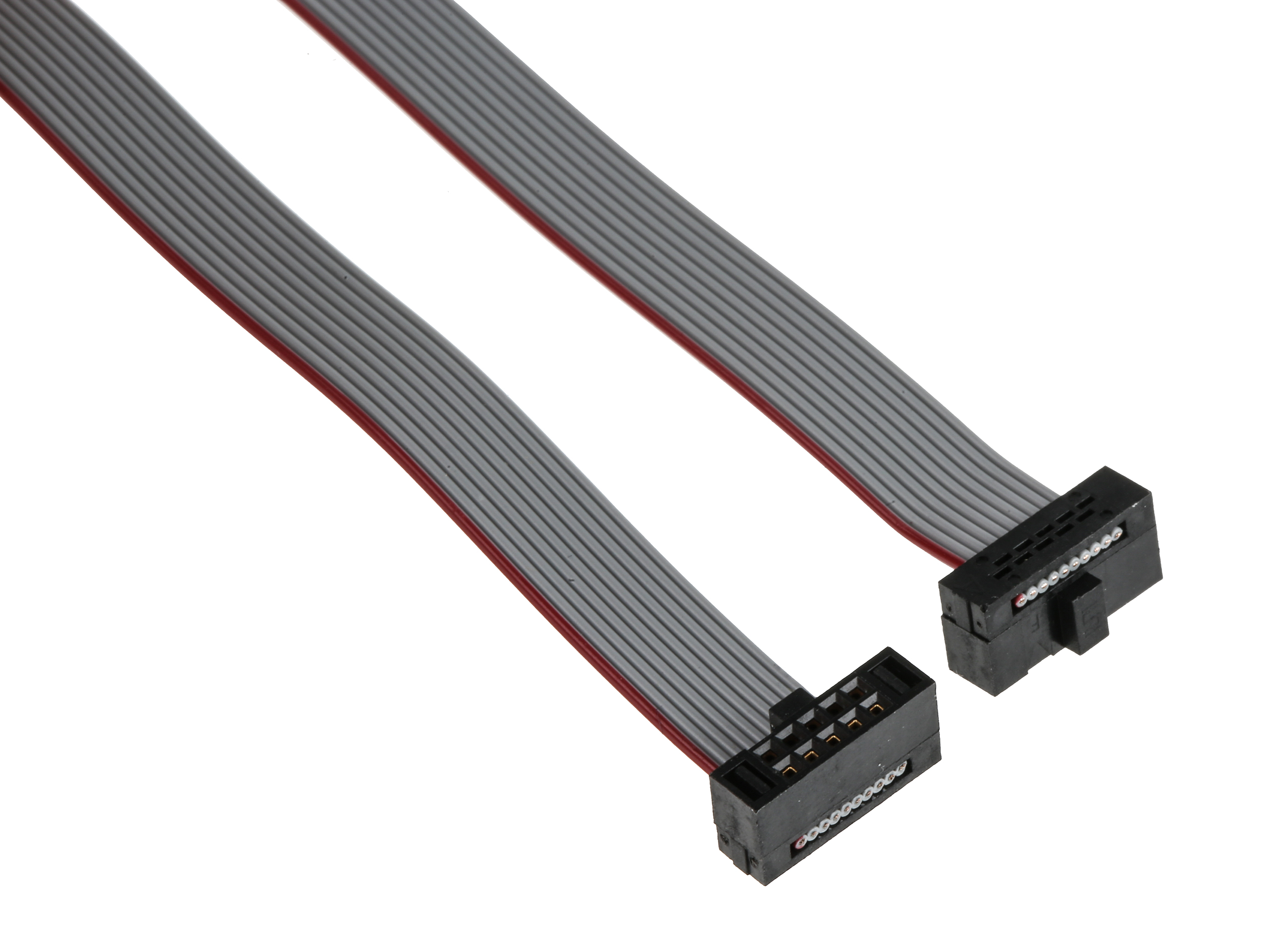 Samtec FFSD Series Flat Ribbon Cable, 10-Way, 1.27mm Pitch, 304.8mm Length, Tiger Eye IDC to Tiger Eye IDC