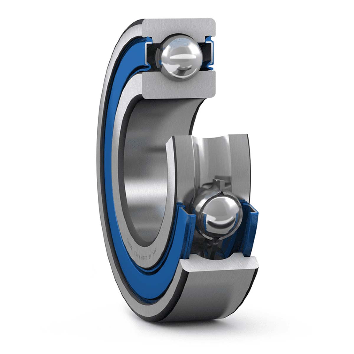 SKF W 6200-2RS1/VP311 1 Row Ball Bearing - 10 mm ID, 30 mm OD