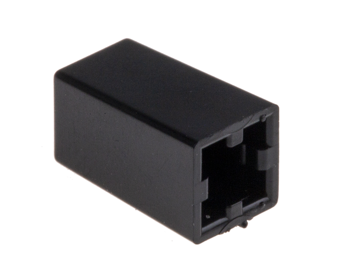 Alps Alpine Black Modular Switch Cap for Use with SPPJ3 Series, 5 x 4.6 x 9mm