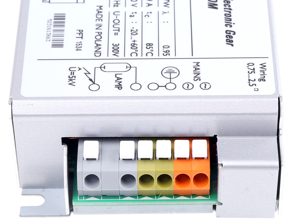 Philips Lighting 150 W Electronic Ceramic Metal Halide Lighting Ballast, 220 → 240 V