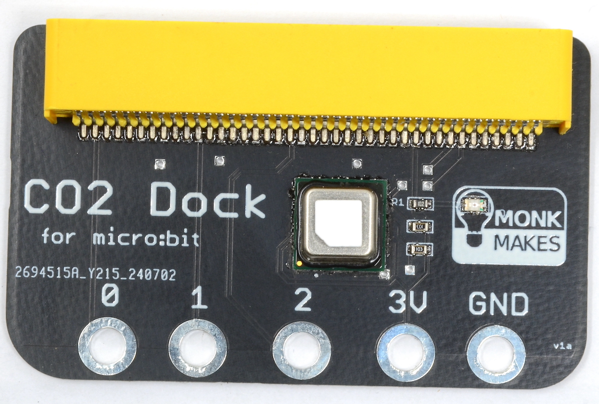 Monk Makes CO2 Dock Sensor Board for SKU00103 Micro Bit