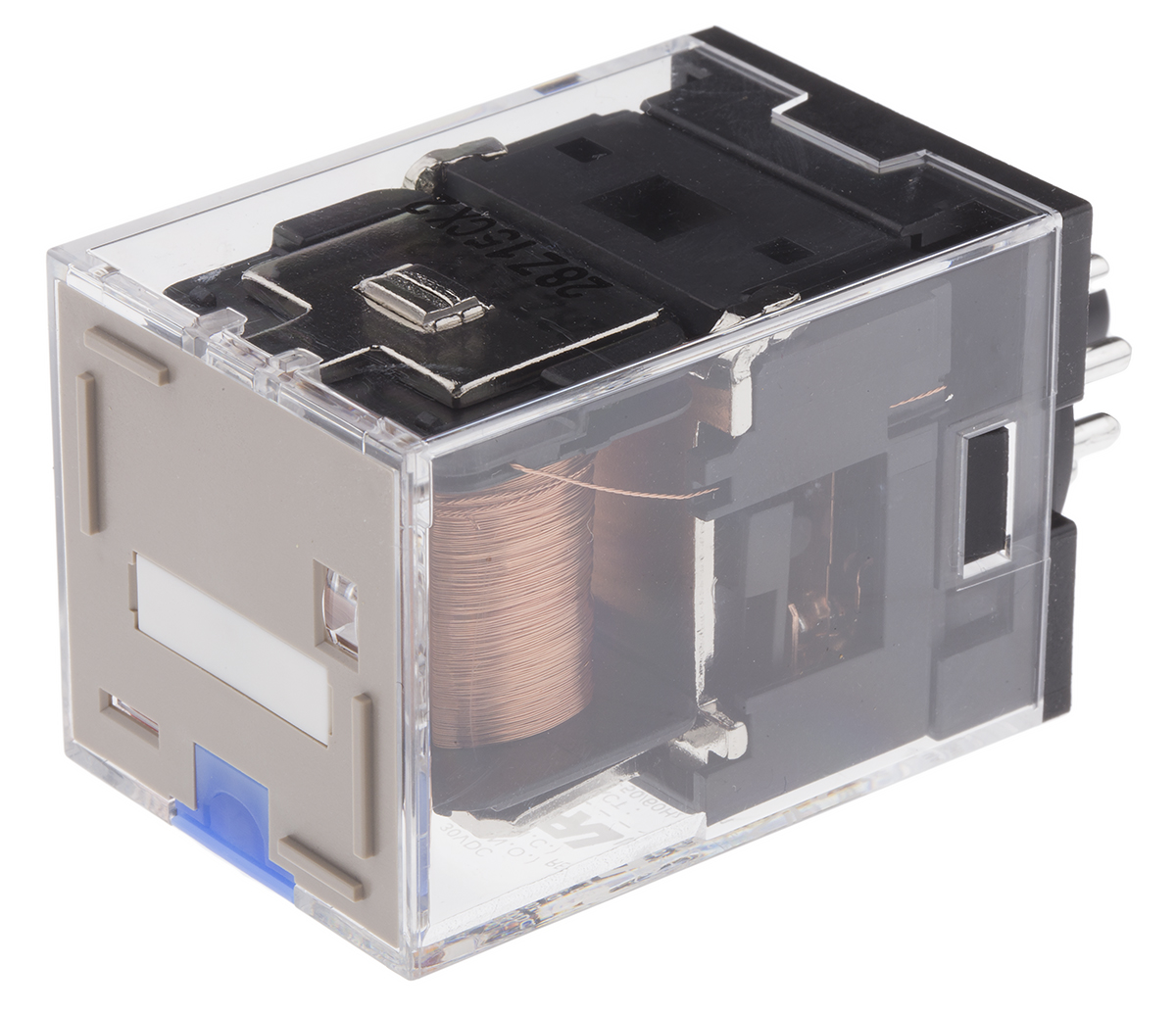 Omron Plug In Power Relay, 24V dc Coil, 10A Switching Current, 3PDT