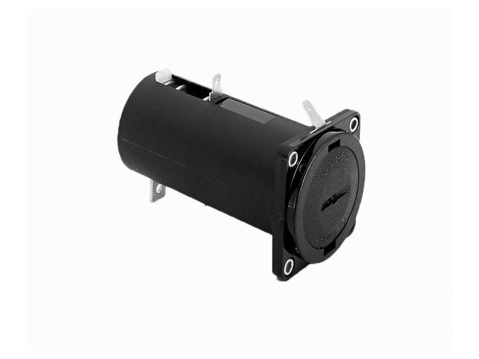 Bulgin D Battery Holder, Solder Tag Contact