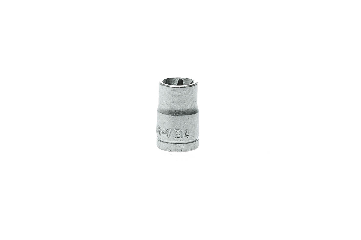 Teng Tools 3/8 in Drive E14 Standard Socket, e-Torx, 9.5mm