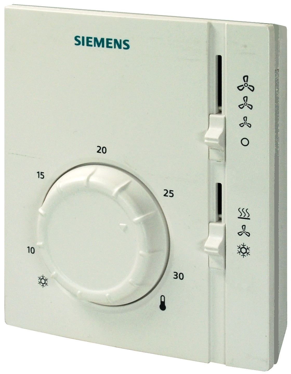 Siemens RAB31 NO Thermostats, 6A, 230 V ac, 8 → 30 °C