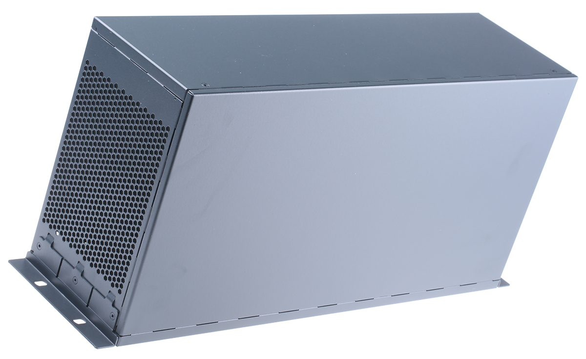 nVent SCHROFF, 3U, 19-Inch Rack Mount Case, Interscale M Ventilated, 133 x 444 x 221mm
