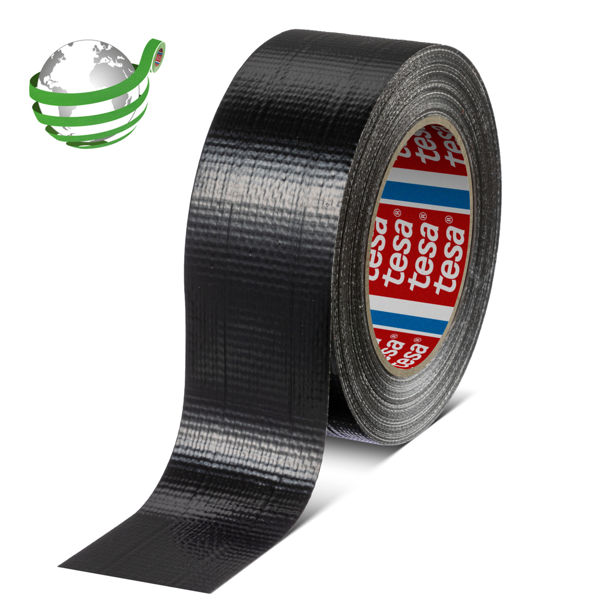 Tesa Tesa 4615 4615 Duct Tape, 50m x 50mm, Black