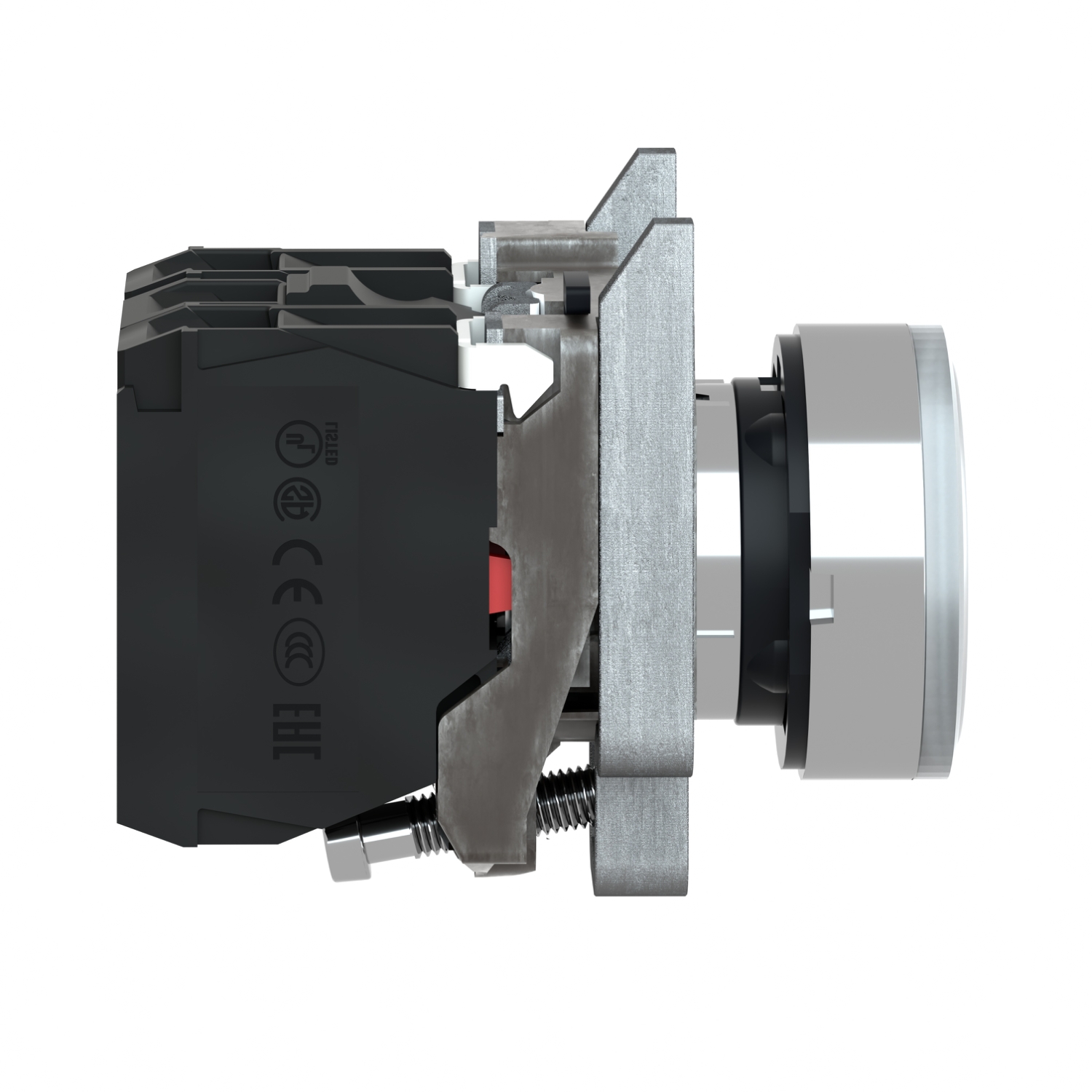 Schneider Electric Harmony XB4 Series Illuminated Push Button, Panel Mount, 22mm Cutout, SPDT, IP66, IP67, IP69(IP69K)