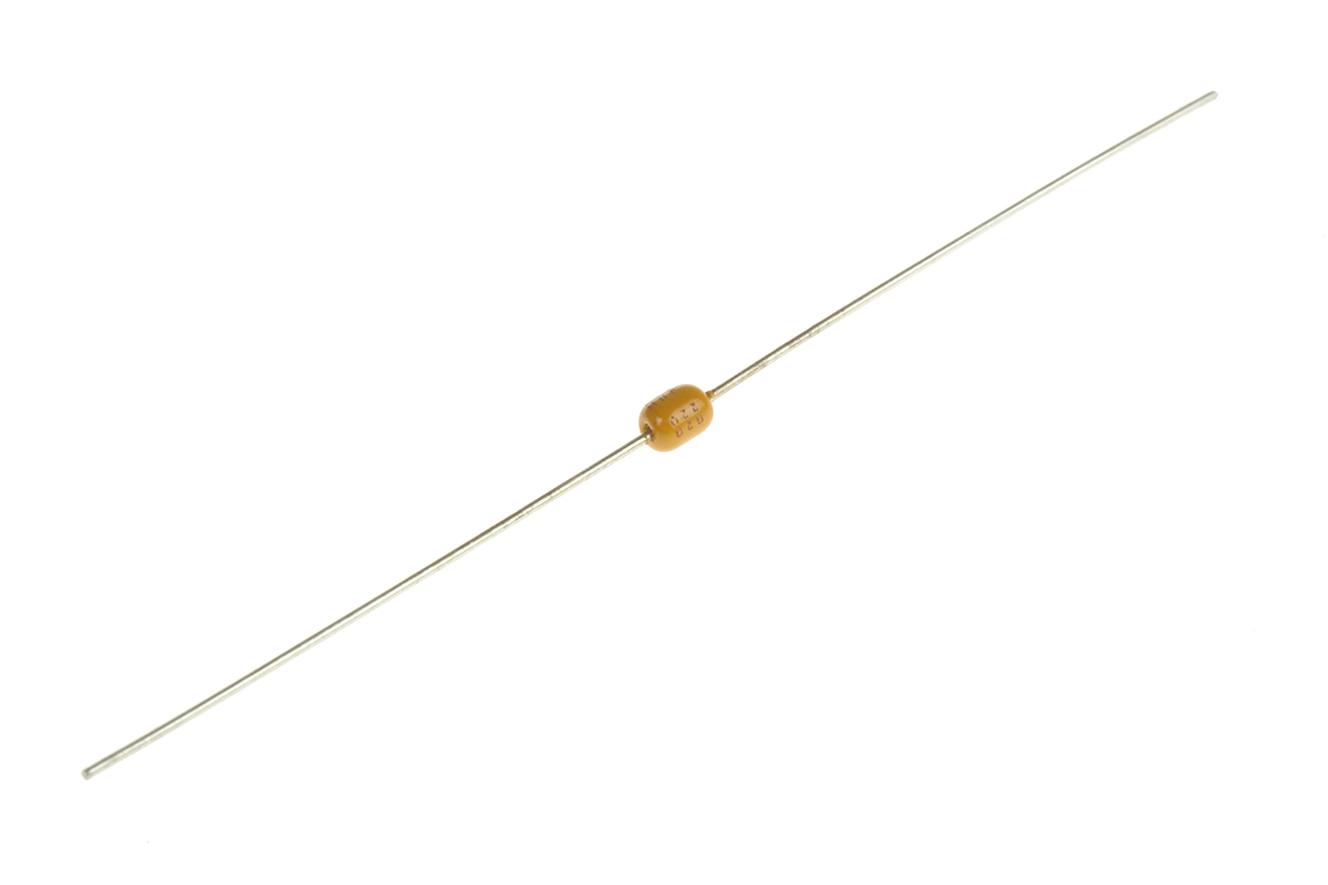 KYOCERA AVX 22pF Multilayer Ceramic Capacitor MLCC, 200V dc V, ±5% , Axial