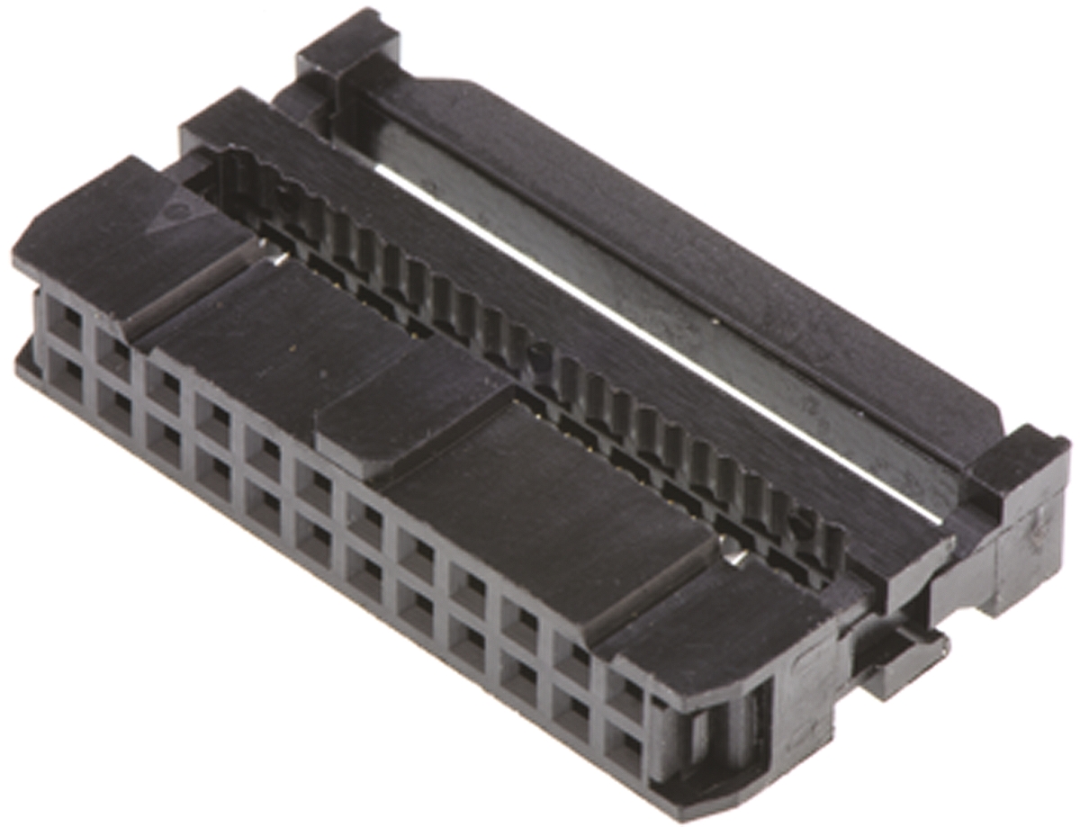 Amphenol Communications Solutions 24-Way IDC Connector Socket for Cable Mount, 2-Row
