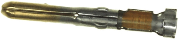TE Connectivity Commercial MATE-N-LOK Series Male Crimp Terminal, 24AWG Min, 18AWG Max