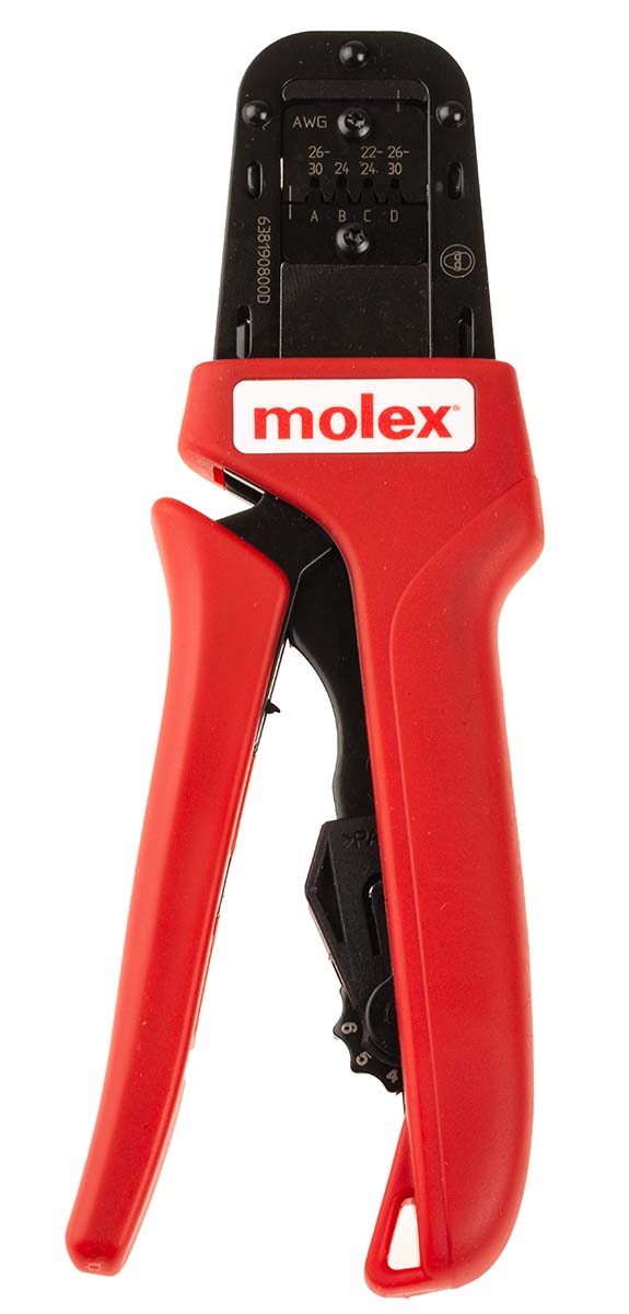 Molex 207129 Hand Ratcheting Crimp Tool for Mini-Fit Jr Connectors