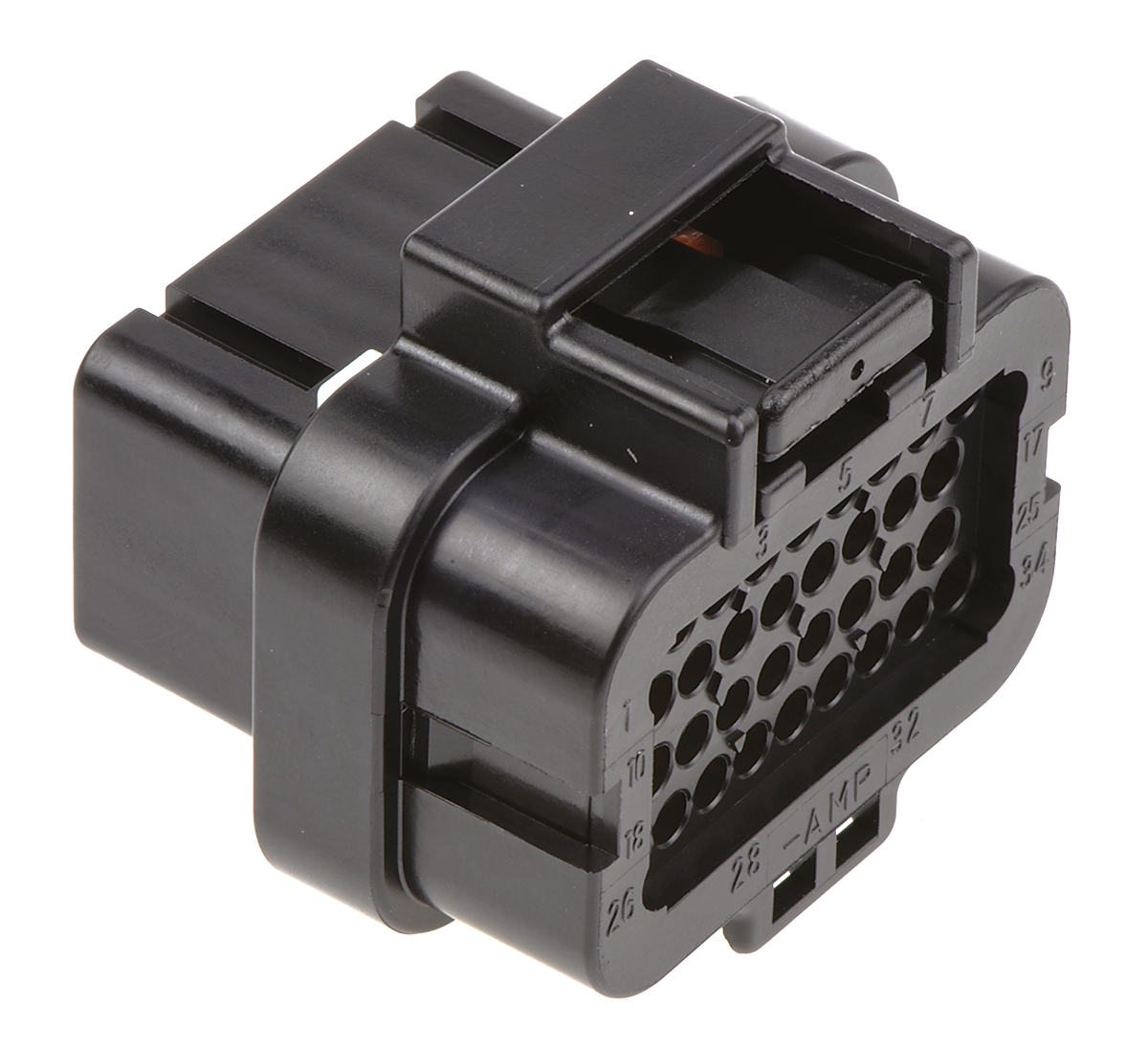 TE Connectivity, AMP Superseal Automotive Connector Plug Cable Mount 34 Way 4-1437290-0