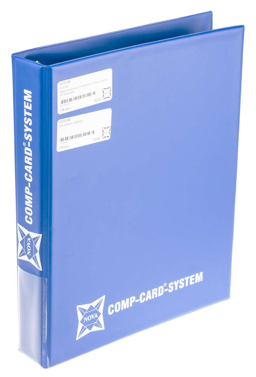 Nova Blue A4 Ring Binder